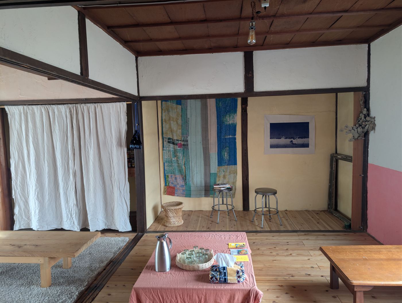 Vol.1 prints in the tatami room